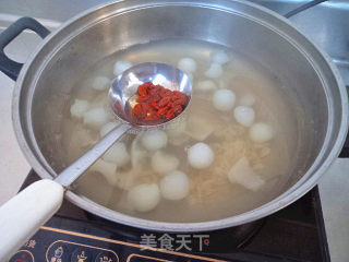 白萝卜虾皮汤的做法步骤：8