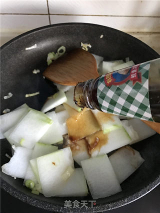 蚝油烧冬瓜的做法步骤：5