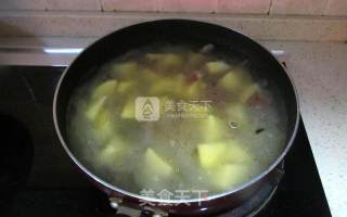 法式浓汤----鲜虾薯泥汤的做法步骤：5