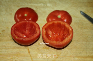 海参番茄盅的做法步骤：2