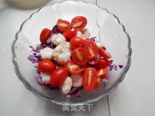 虾仁蔬菜沙拉的做法步骤：7