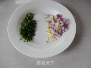 虾仁玉米炒饭的做法步骤：3