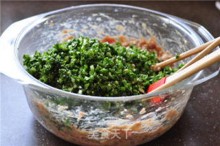 虾肉荠菜灌汤饺的做法步骤：10