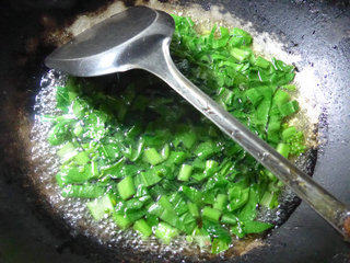 虾皮油菜蕻燕麦粥的做法步骤：4