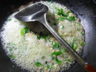虾皮油菜蕻燕麦粥的做法步骤：5
