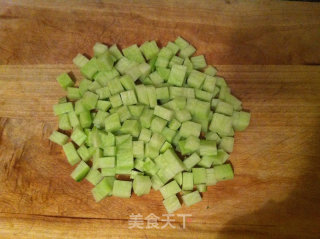 萝卜虾皮炖豆腐的做法步骤：2