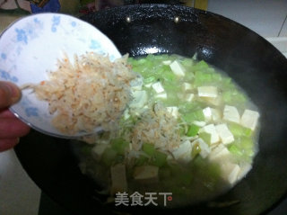 萝卜虾皮炖豆腐的做法步骤：9