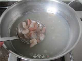 青酱虾仁沙拉面的做法步骤：10