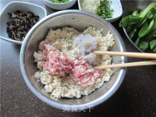 清炖豆腐狮子头的做法步骤：4