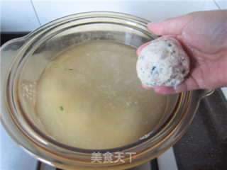 清炖豆腐狮子头的做法步骤：11