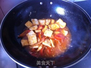 番茄豆腐的做法步骤：8