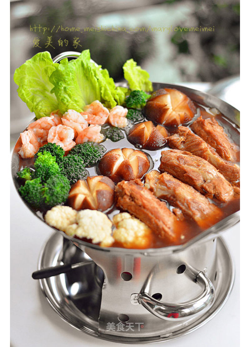 汤浓肉香的火锅更好吃-----猪排火锅的做法