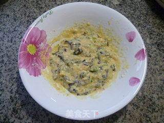 虾皮紫菜鸡蛋饼的做法步骤：9
