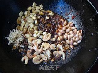 杏鲍菇虾味酱的做法步骤：7