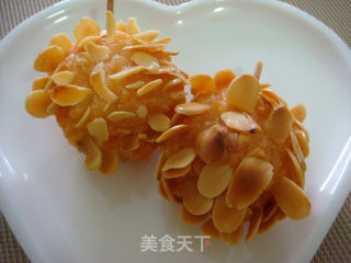 家庭宴客菜“杏仁松塔虾”的做法步骤：11