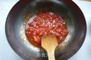 营养好美味——虾仁番茄空心面的做法步骤：3