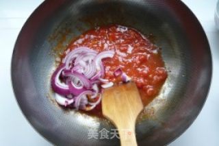 营养好美味——虾仁番茄空心面的做法步骤：4