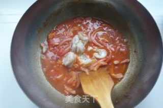 营养好美味——虾仁番茄空心面的做法步骤：5