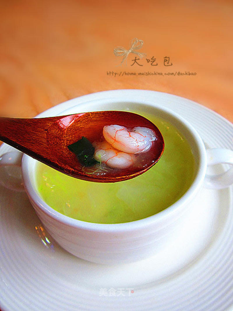 九月青（苏联）黄瓜虾仁汤的做法