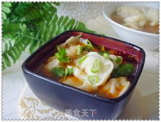 【冬季暖胃营养早餐】酸辣汤素饺子的做法步骤：14