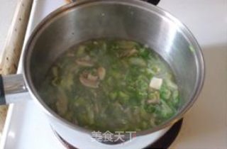 油菜虾皮疙瘩汤的做法步骤：8
