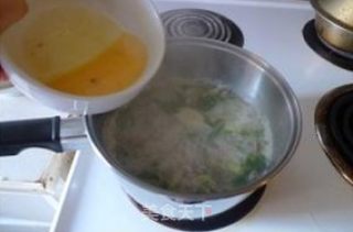 油菜虾皮疙瘩汤的做法步骤：10