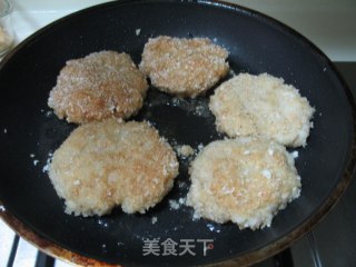 杏仁虾饼的做法步骤：8