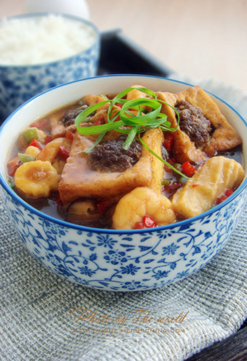 美味中国风——酿豆腐的做法