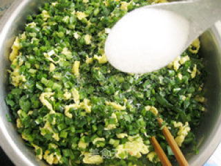 韭菜鸡蛋虾皮水饺的做法步骤：8