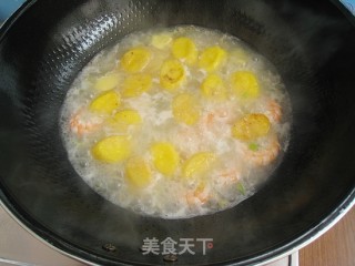 虾仁日本豆腐的做法步骤：8