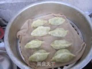 西葫芦鸡蛋虾皮蒸饺的做法步骤：15