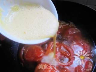 蕃茄虾皮蛋汤的做法步骤：7