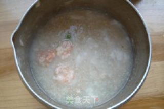 虾仁甜豆燕麦粥的做法步骤：7