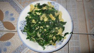 【木木菜系】健康吃-韭菜虾皮炒鸡蛋的做法步骤：6