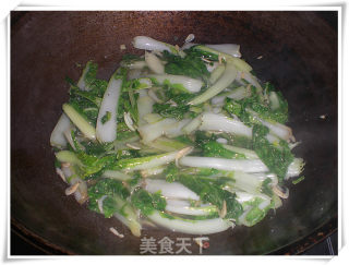 虾皮小白菜的做法步骤：5