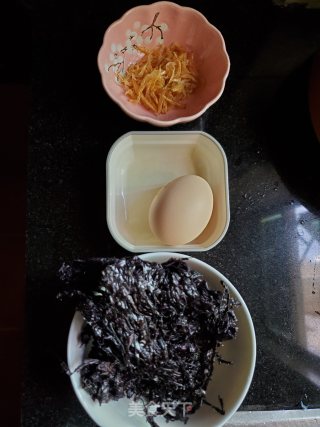 虾皮紫菜蛋汤的做法步骤：1