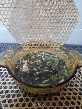虾皮紫菜蛋汤的做法步骤：7