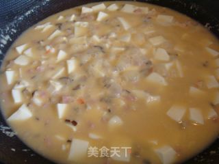 “蟹黄”豆腐的做法步骤：7