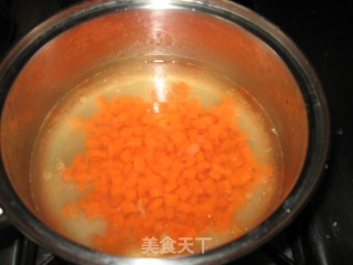 杂锦炒糙米饭的做法步骤：6