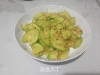 虾皮炒菜瓜的做法步骤：8