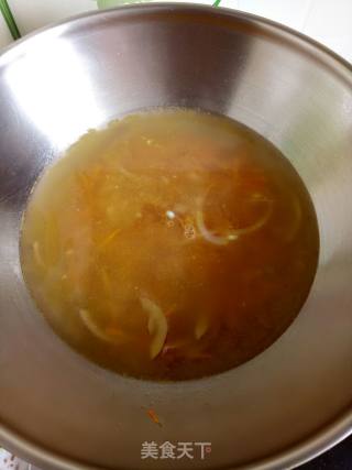胡萝卜粉丝汤的做法步骤：4