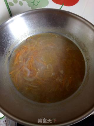 胡萝卜粉丝汤的做法步骤：5