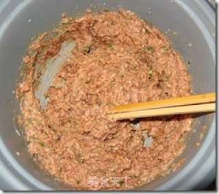 牛肉白菜豇豆饺子的做法步骤：5