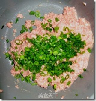 牛肉白菜豇豆饺子的做法步骤：3