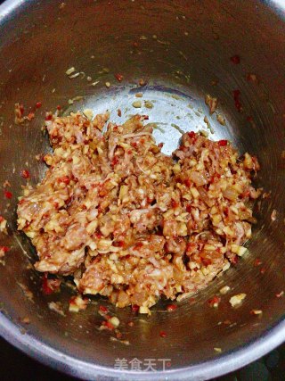 水晶猪肉虾仁饺的做法步骤：6