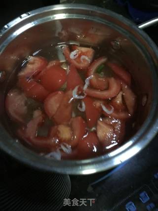 番茄豆腐汤的做法步骤：2