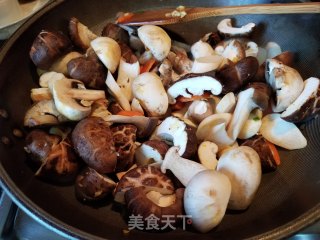 虾仁炒杂菇的做法步骤：11