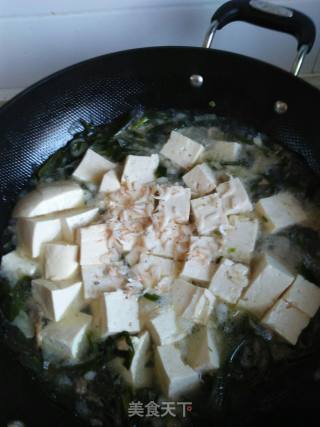 肉丁海带豆腐的做法步骤：6