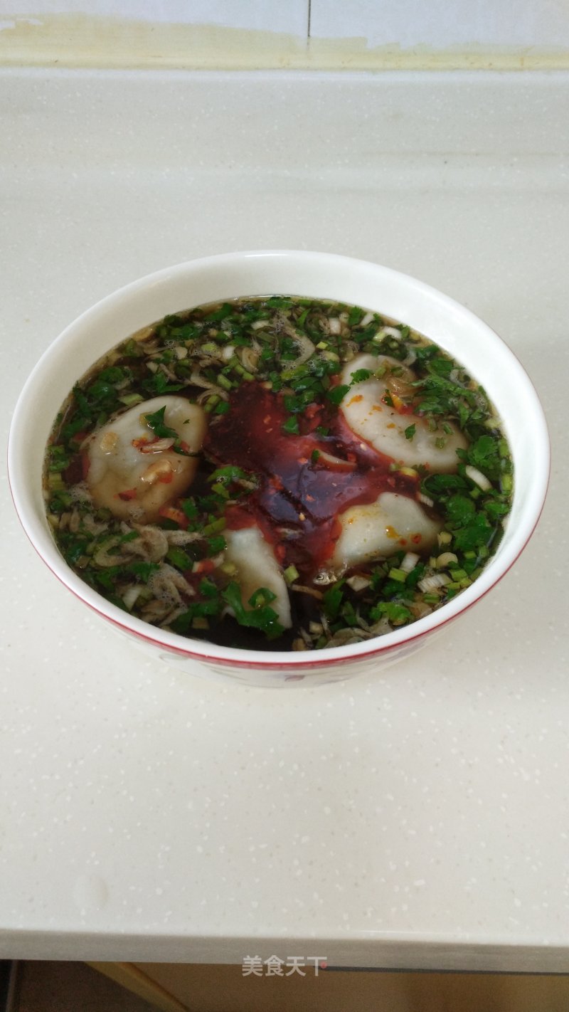 酸汤饺子（西安小吃）的做法