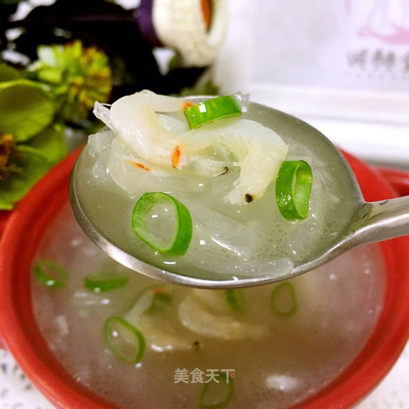宝宝辅食分享:白萝卜丝虾皮汤的做法